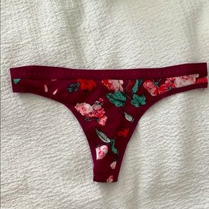 Rose print VS thong